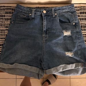 High waisted shorts